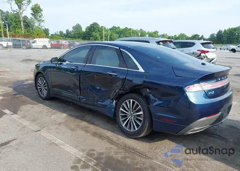 2017 Lincoln Mkz Hybrid Select from USA, damaged, VIN 3LN6L5LUXHR663550